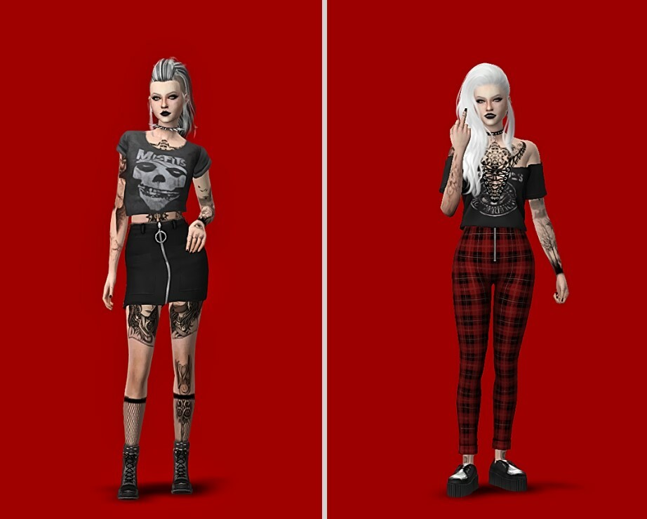 Female Punk Outfits By Bad Taste