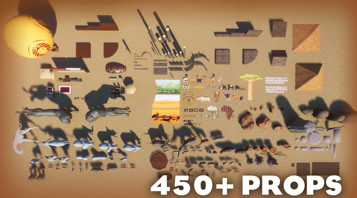 Safari Prop Pack