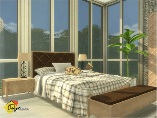 Top 10 Best Sims 4 Bedroom CC 2024   Alessa Bedroom 520x390 