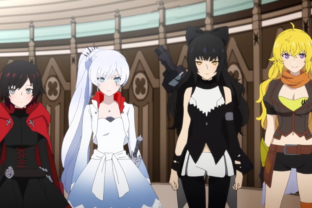 Лучшее американское аниме Rwby