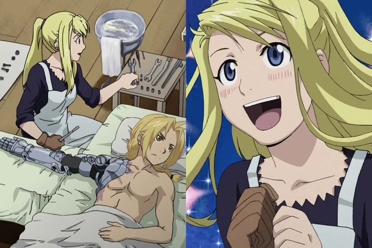 Best Anime Tomboys Winry