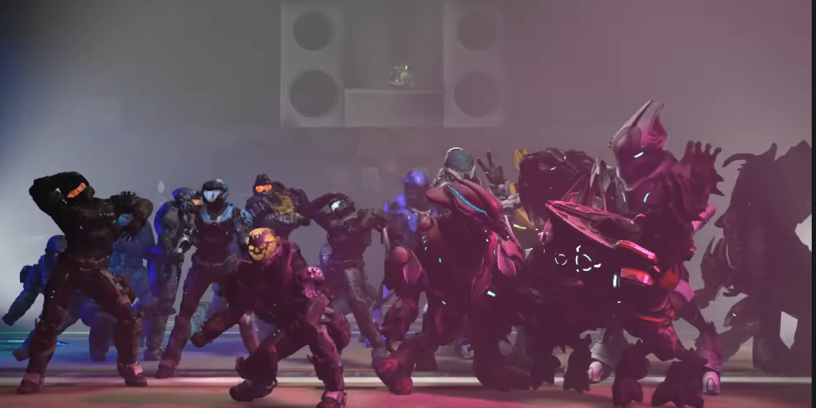 Halo Reach Intro Dance Party