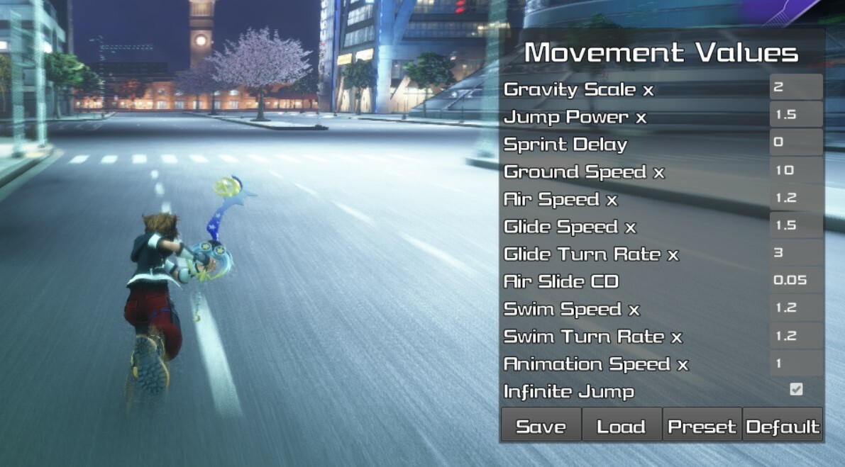 Improved Movement
