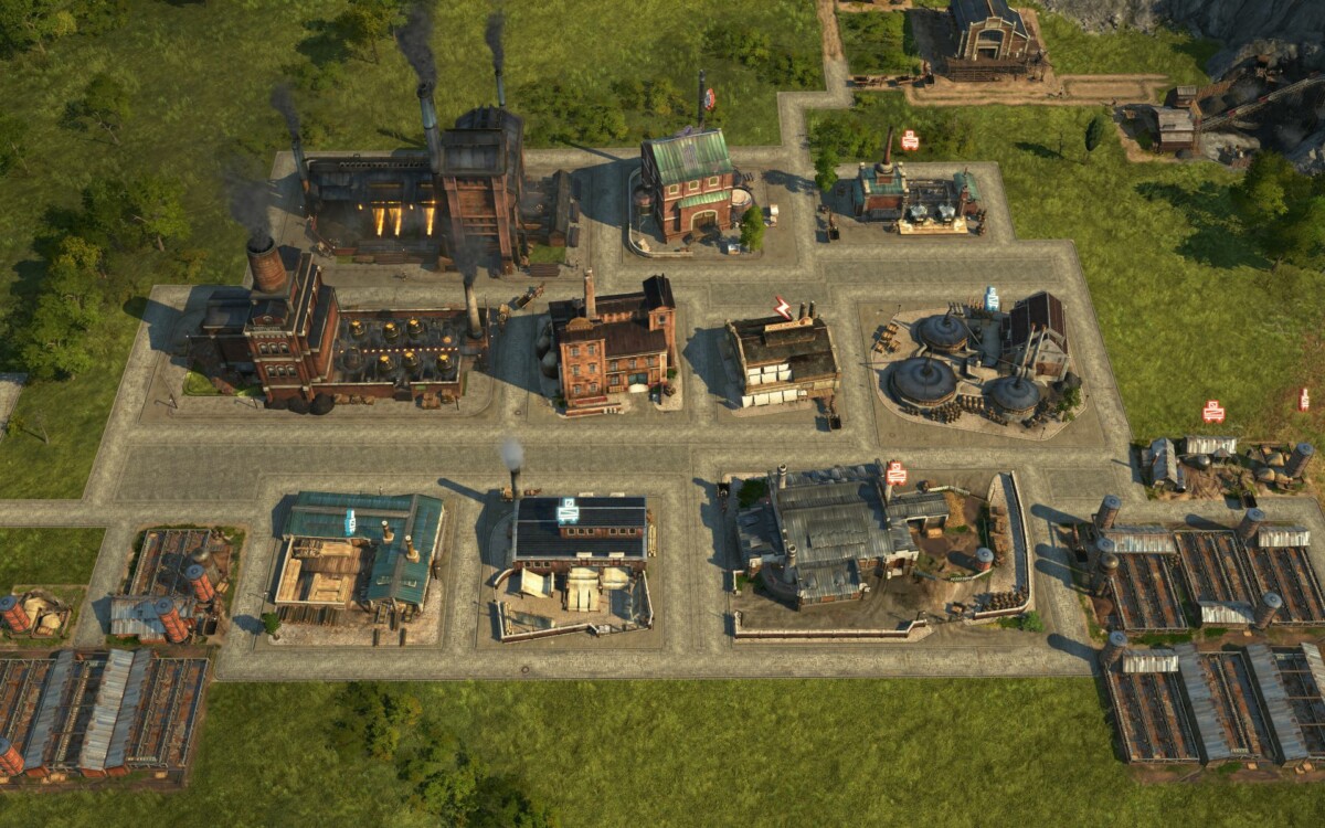 Industrialized Low Tier Production Buildings