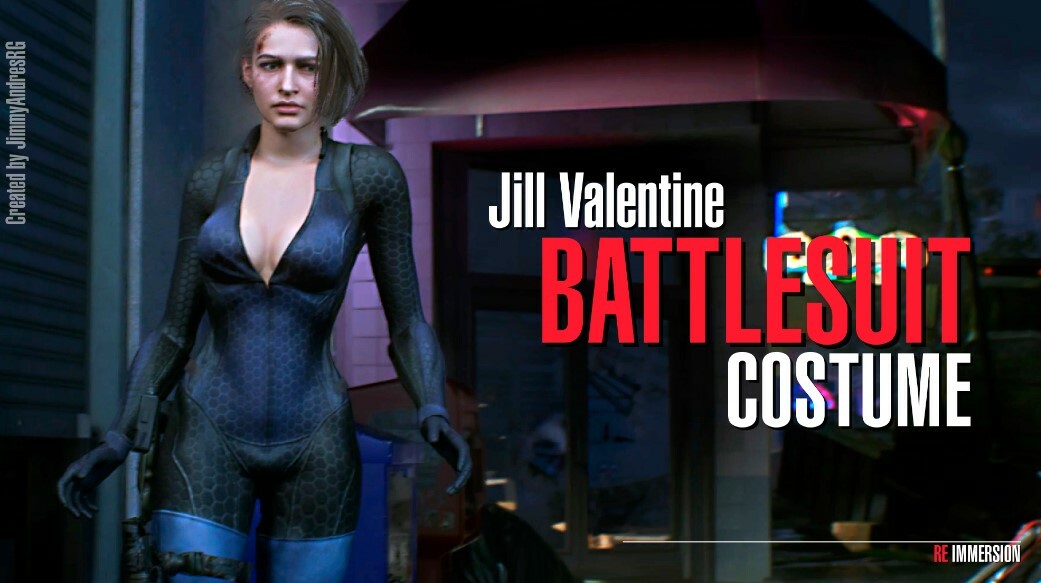 Jill Valentine Battlesuit Costume