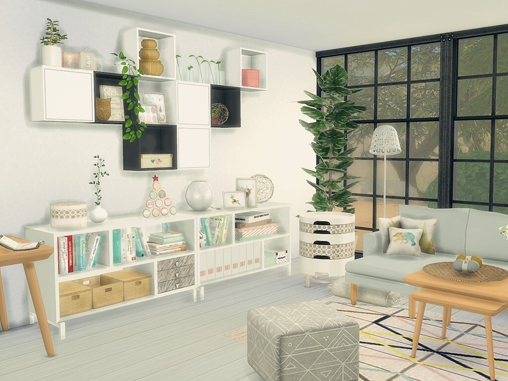 Lina Modern Scandinavian Living Room