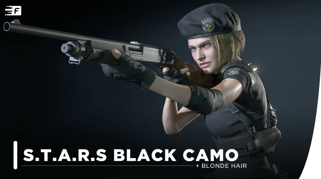 S.t.a.r.s. Costume Black Camo Edition