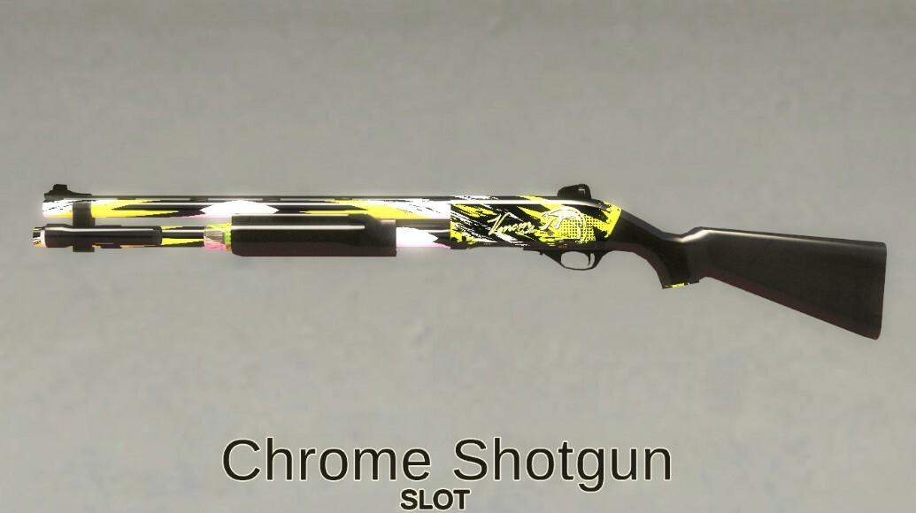 Venom Strike Chrome Shotgun