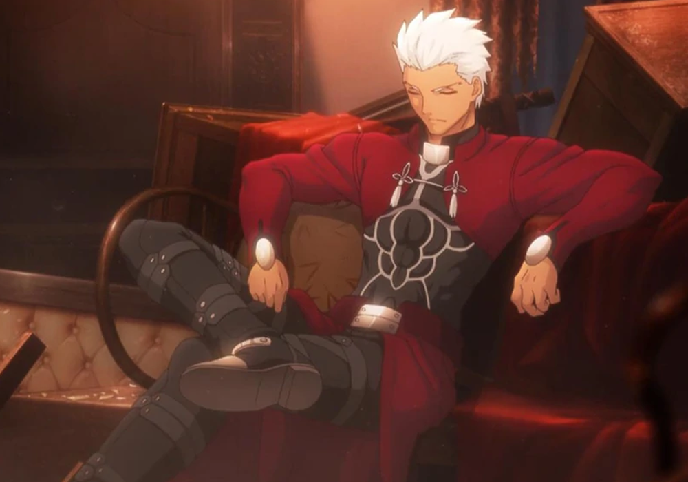 White Haired Anime Boys Archer