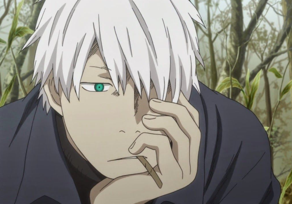 White Haired Anime Boys Ginko