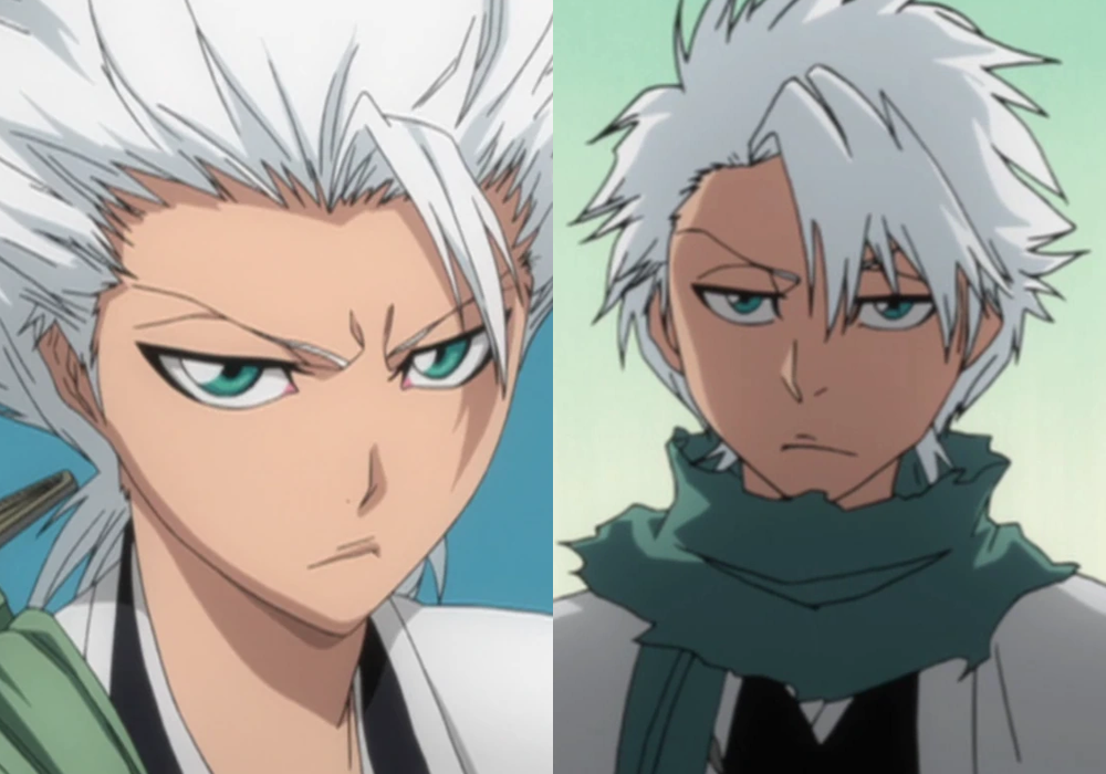 White Haired Anime Boys Hitsugaya