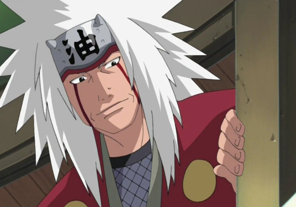 White Haired Anime Boys Jiraiya