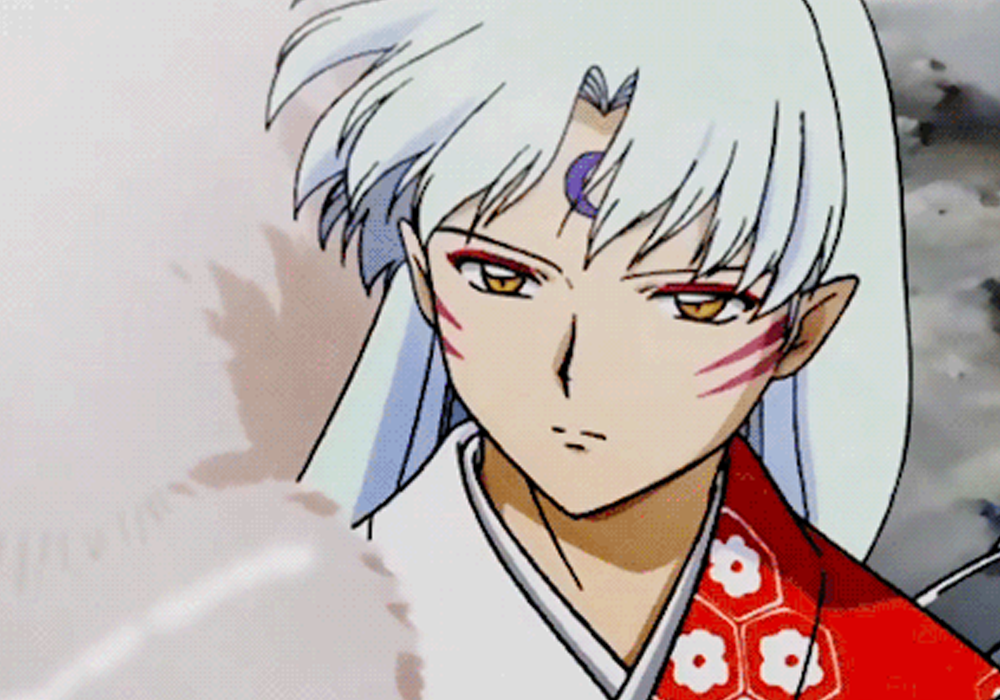 White Haired Anime Boys Sesshomaru