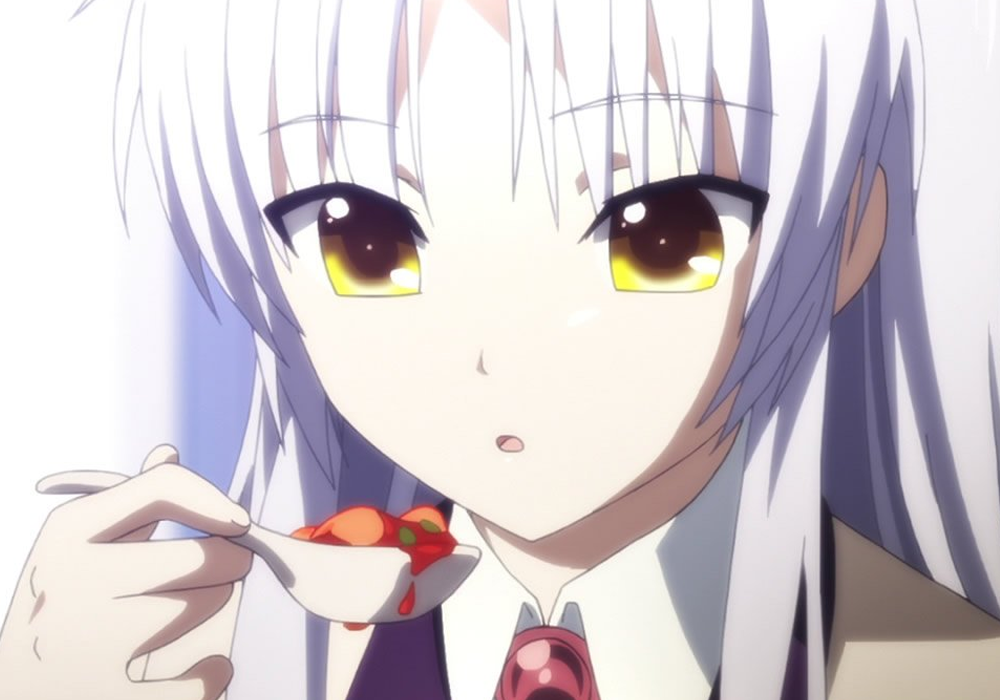 White Haired Anime Girls Kanade