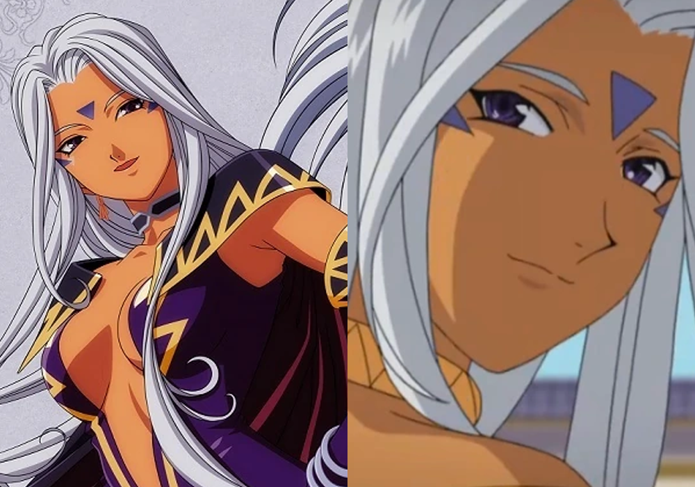 White Haired Anime Girls Urd