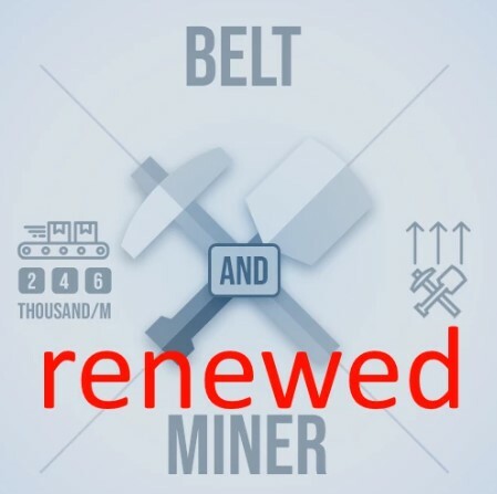 Belt And Miner Renewed