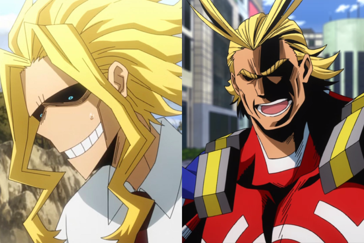 Best Blonde Anime Characters All Might