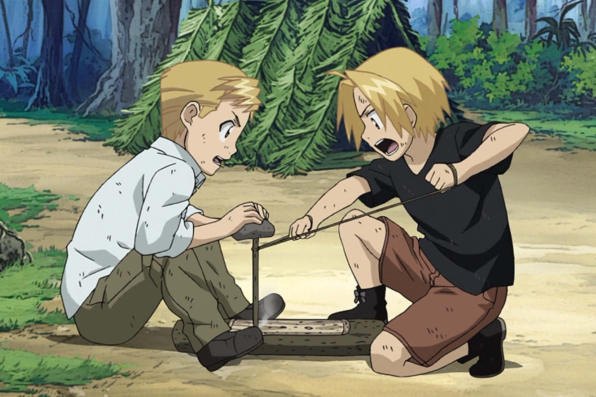 Best Blonde Anime Characters Ed And Al Elric