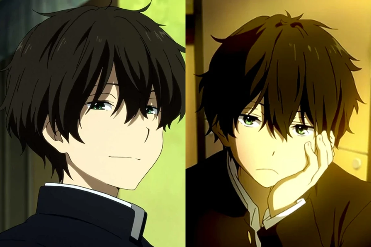 Pin by l on 333 in 2023  Anime classroom, Hot anime guys, Hyouka