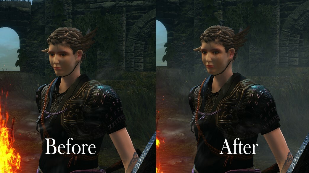 Improved Face Textures