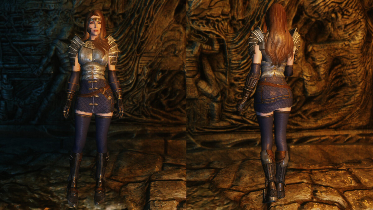 Heavy Armor Set For Girls