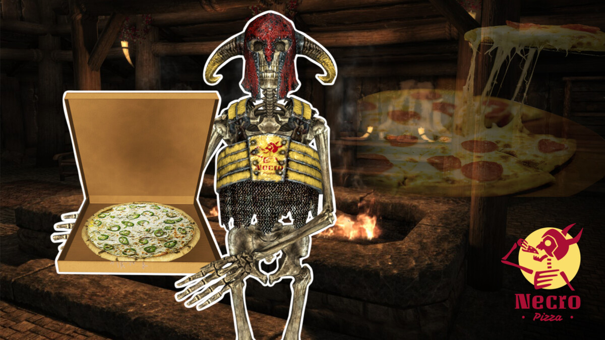 Necro Pizza Skyrim Pizza Delivery