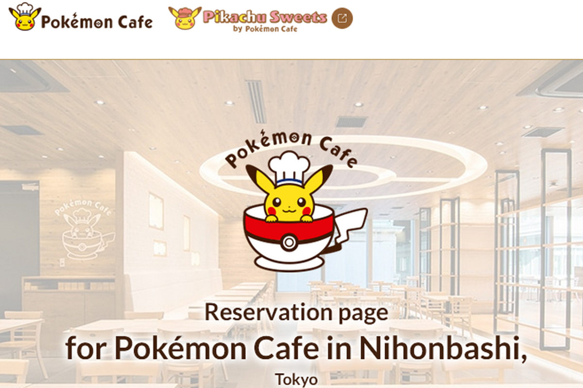 Pokemon Cafe Reservation 2023