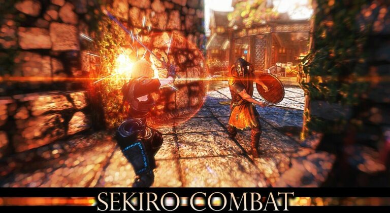 Top 15 Best Skyrim Combat Mods 2024   Sekiro Combat 768x421 