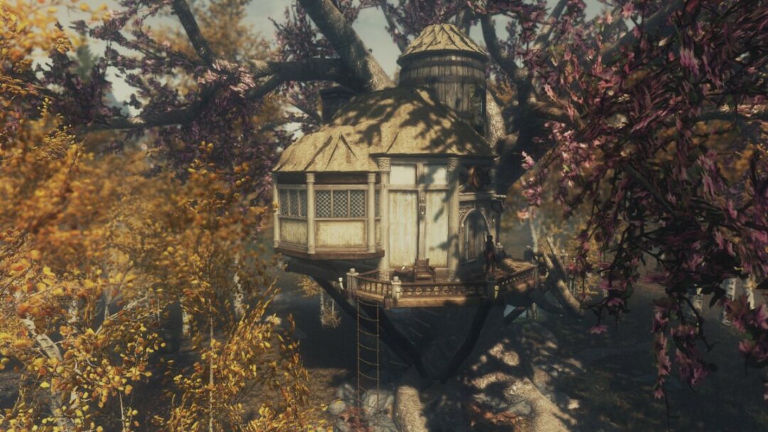 Top 20 Best Skyrim House Mods 2024   Tanners Ridge Treehouse 1080x608 