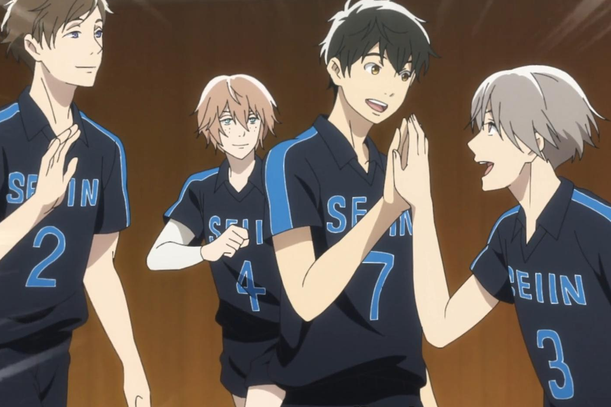 Volleyball Anime Seiin High School Volleyball
