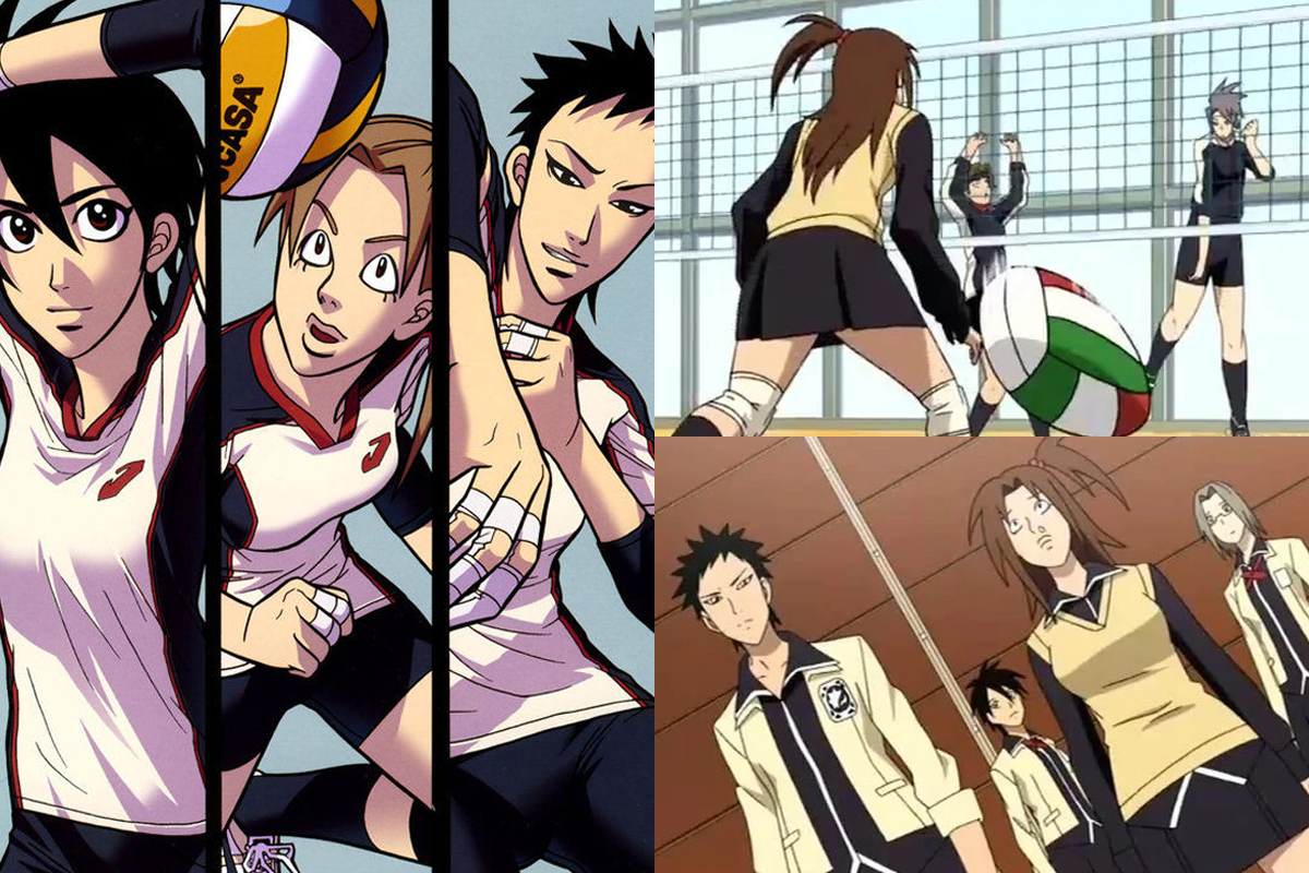 Volleyball Anime Shoujo Fight