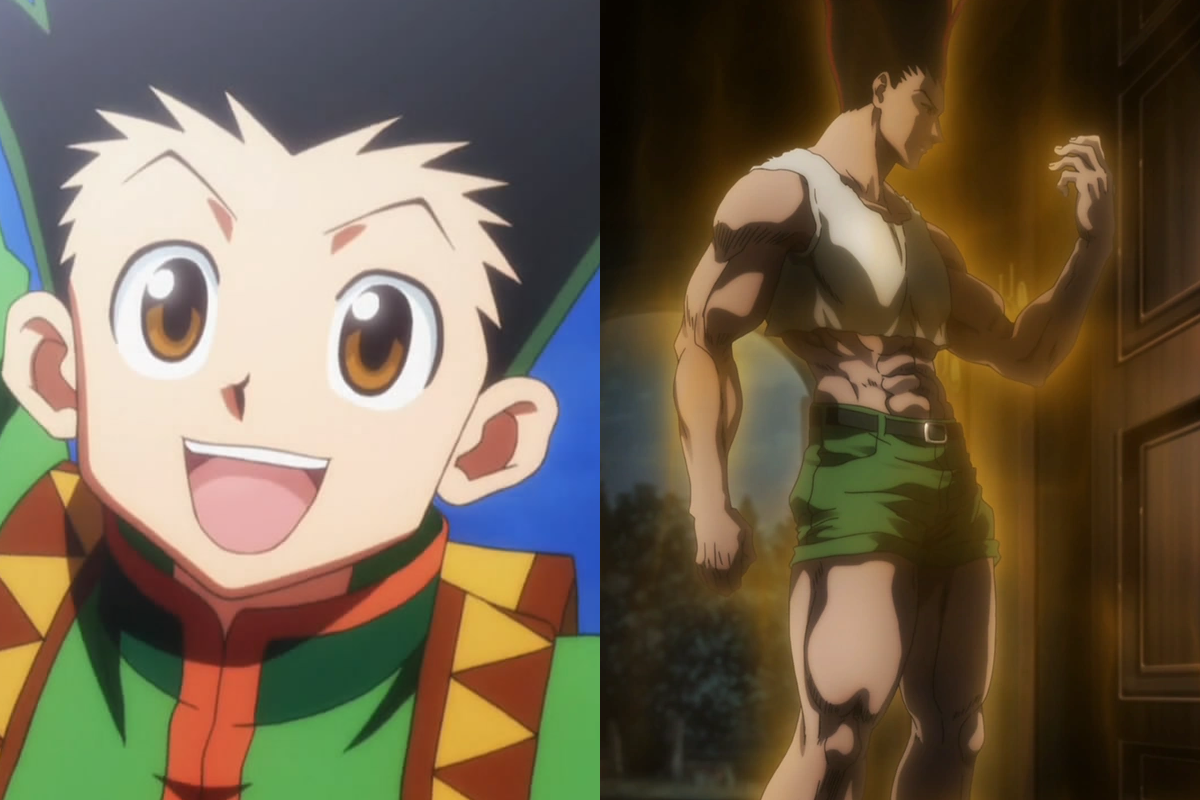 Anime Glow Up Gon