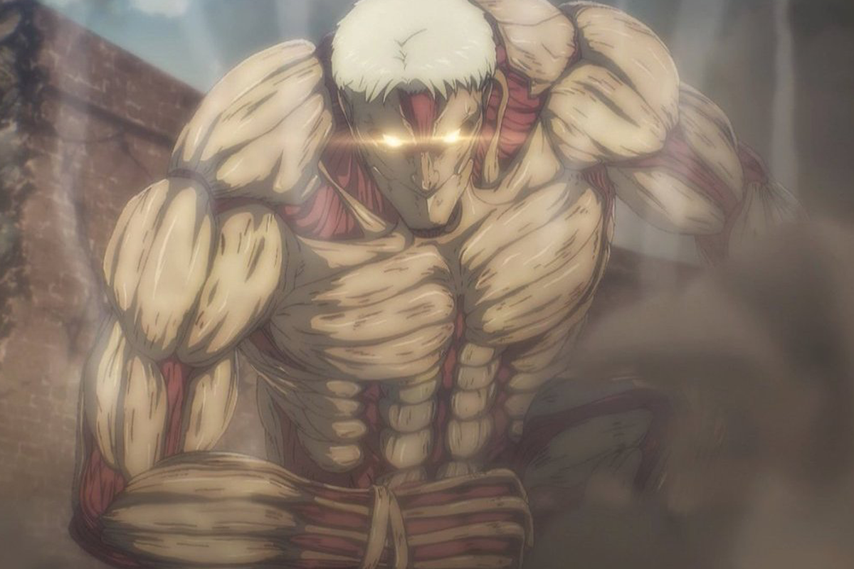 Anime Physiques Muscular Armored Titan