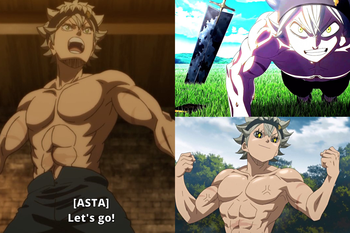 Anime Physiques Muscular Asta