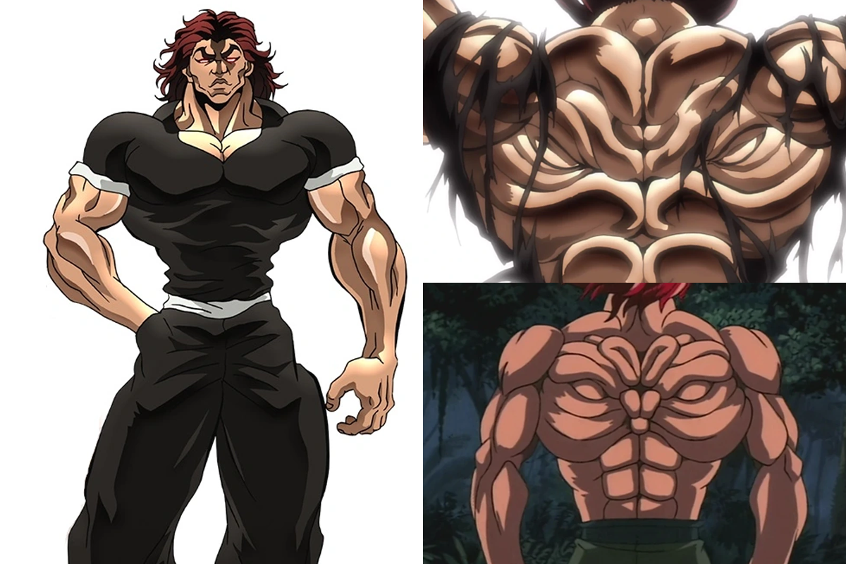 Anime Physiques Muscular Yujiro Hanma