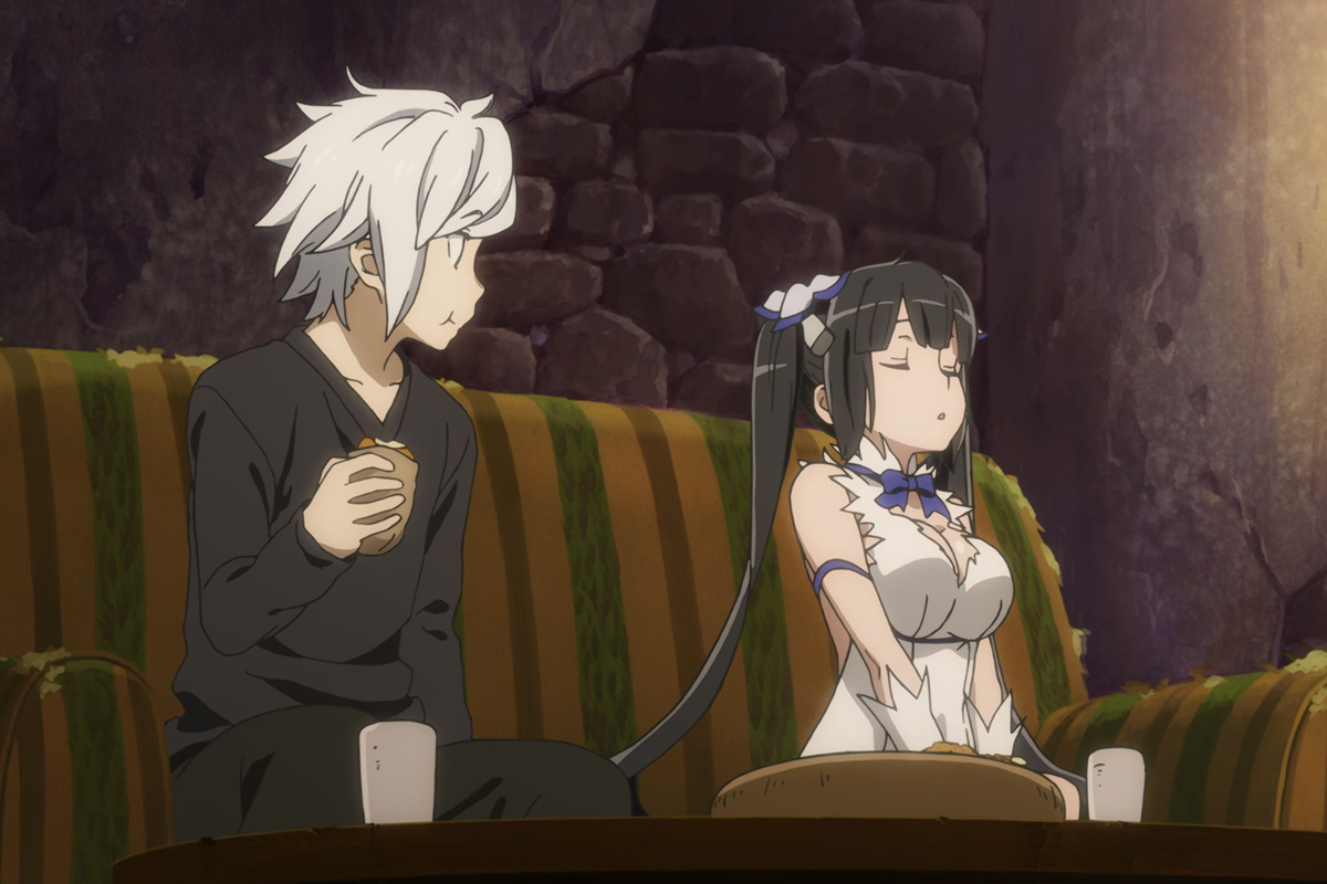 Best Fan Service Anime Is It Wrong To Try To Pick Up Girls In A Dungeon
