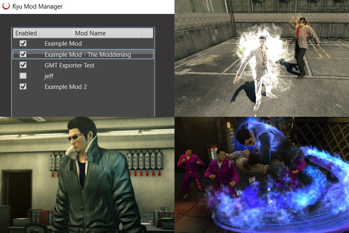 Best Yakuza 0 Mods Ryu Mod Manager