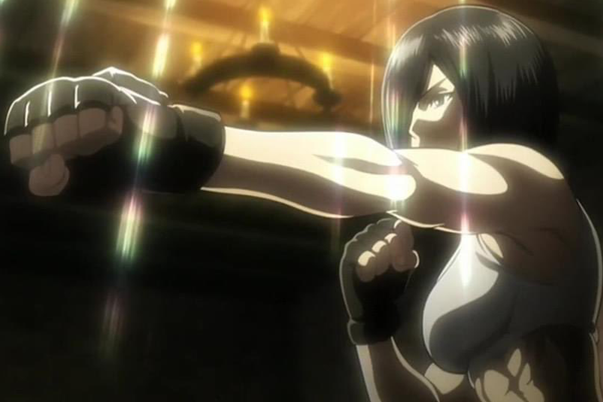 Best Buff Muscular Anime Girls Mikasa Ackerman