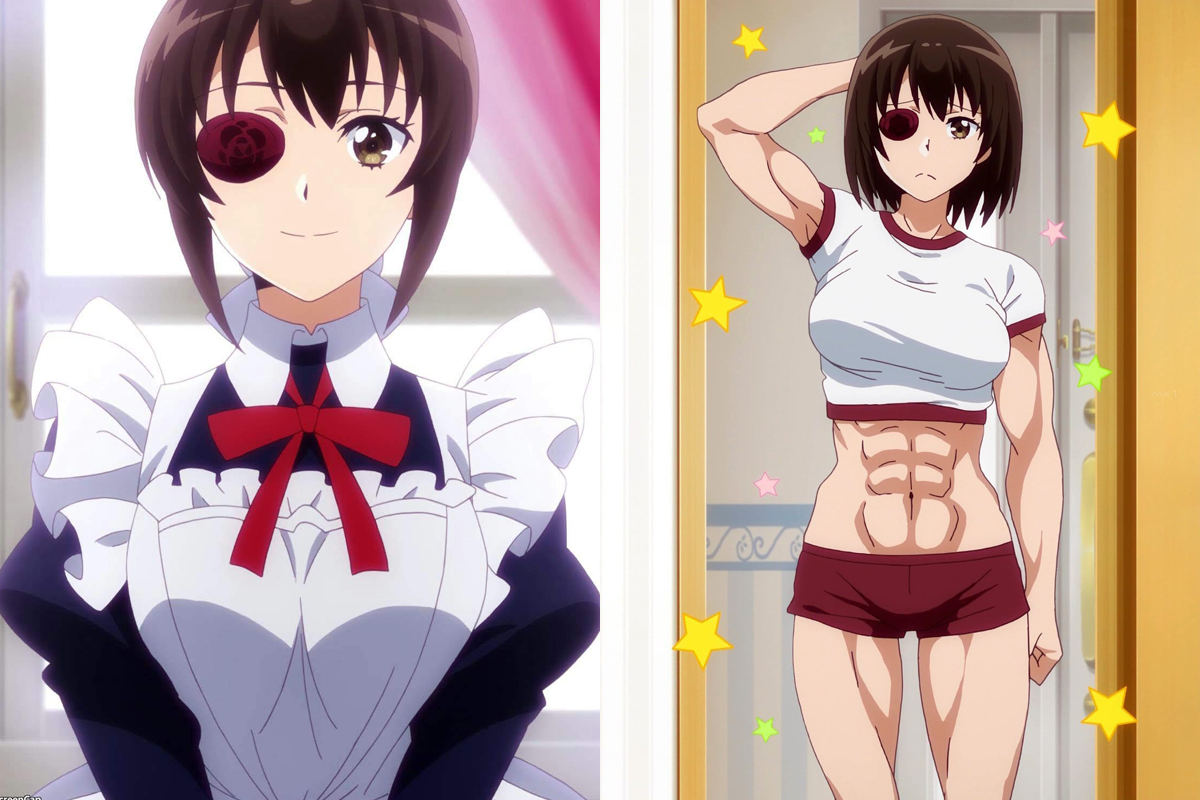 Best Buff Muscular Anime Girls Tsubame