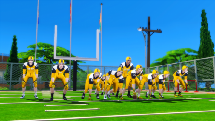 Top 30 Best Sims 4 NFL, Football, and Superbowl CC