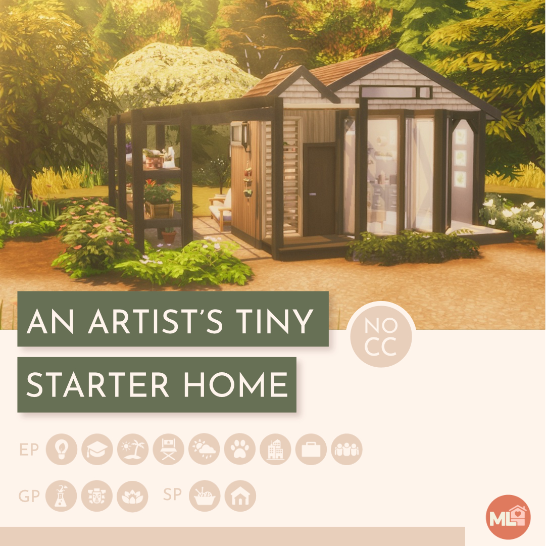 An Artist's Tiny Starter Home (no Cc)