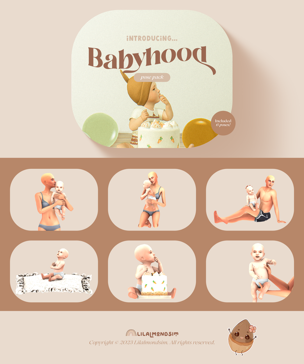 Babyhood Pose Pack With Infants