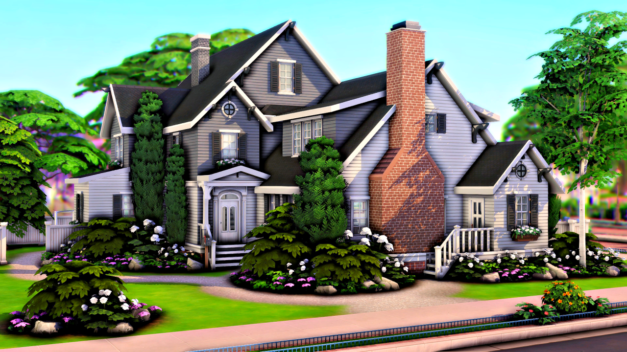 Base Game Generations House For 8 Sims