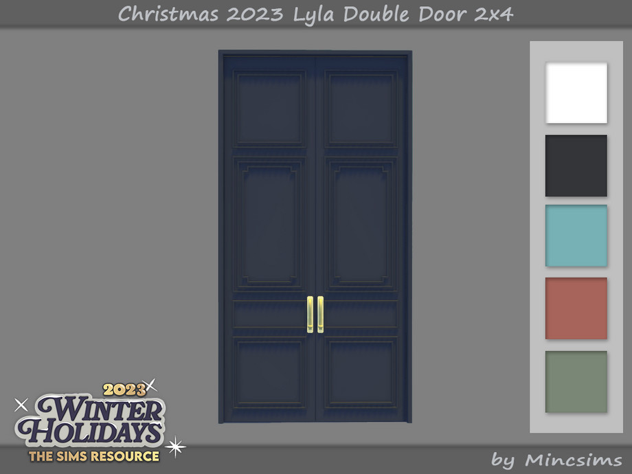 Christmas Double Doors