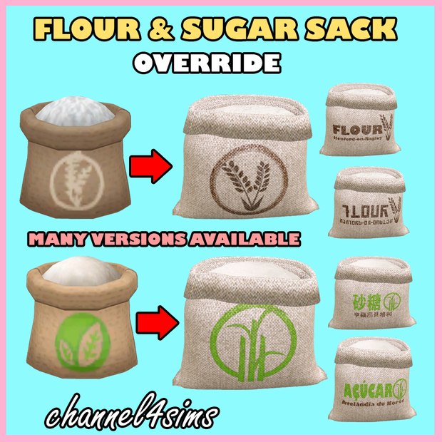 Flour And Sugar Sack Override