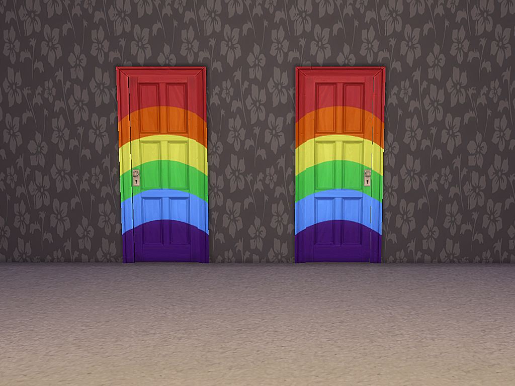 Rainbow Doors