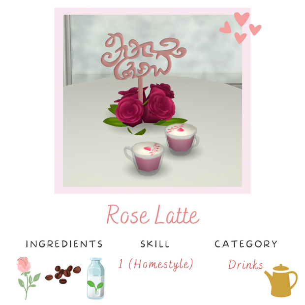 Rose Latte