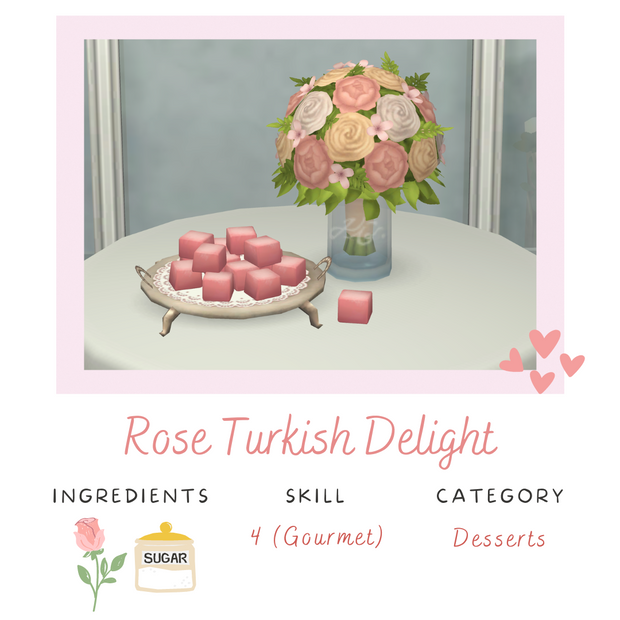 Rose Turkish Delight