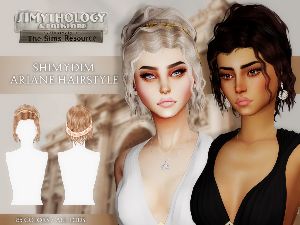 Simythology Ariane Hairstyle