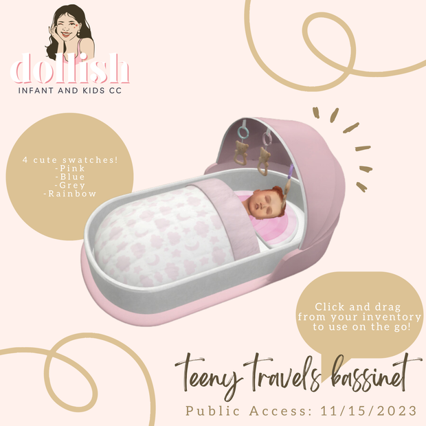 Teeny Travels Bassinet